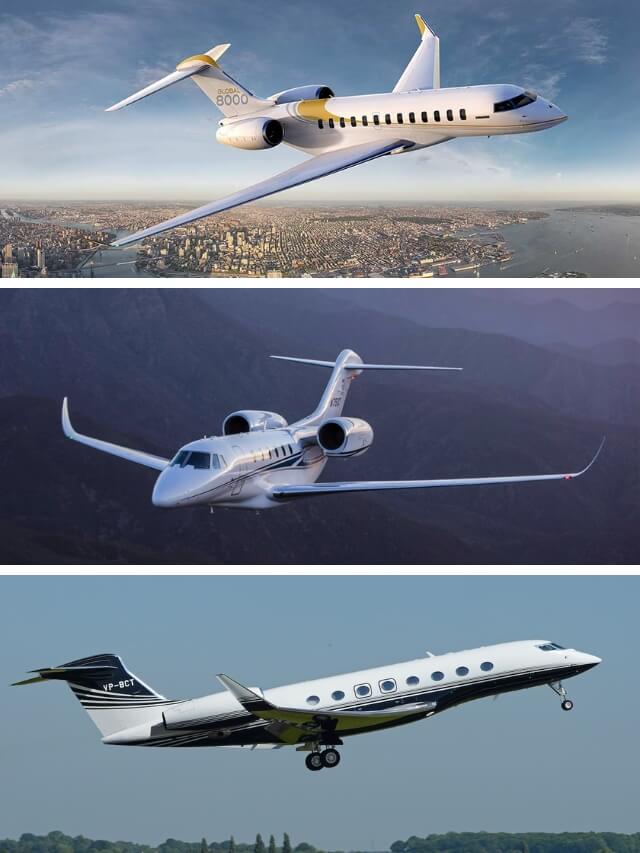 Exploring the World’s Top 8 Fastest Private Jets!
