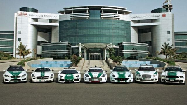 Top 10 Dubai Police Supercars
